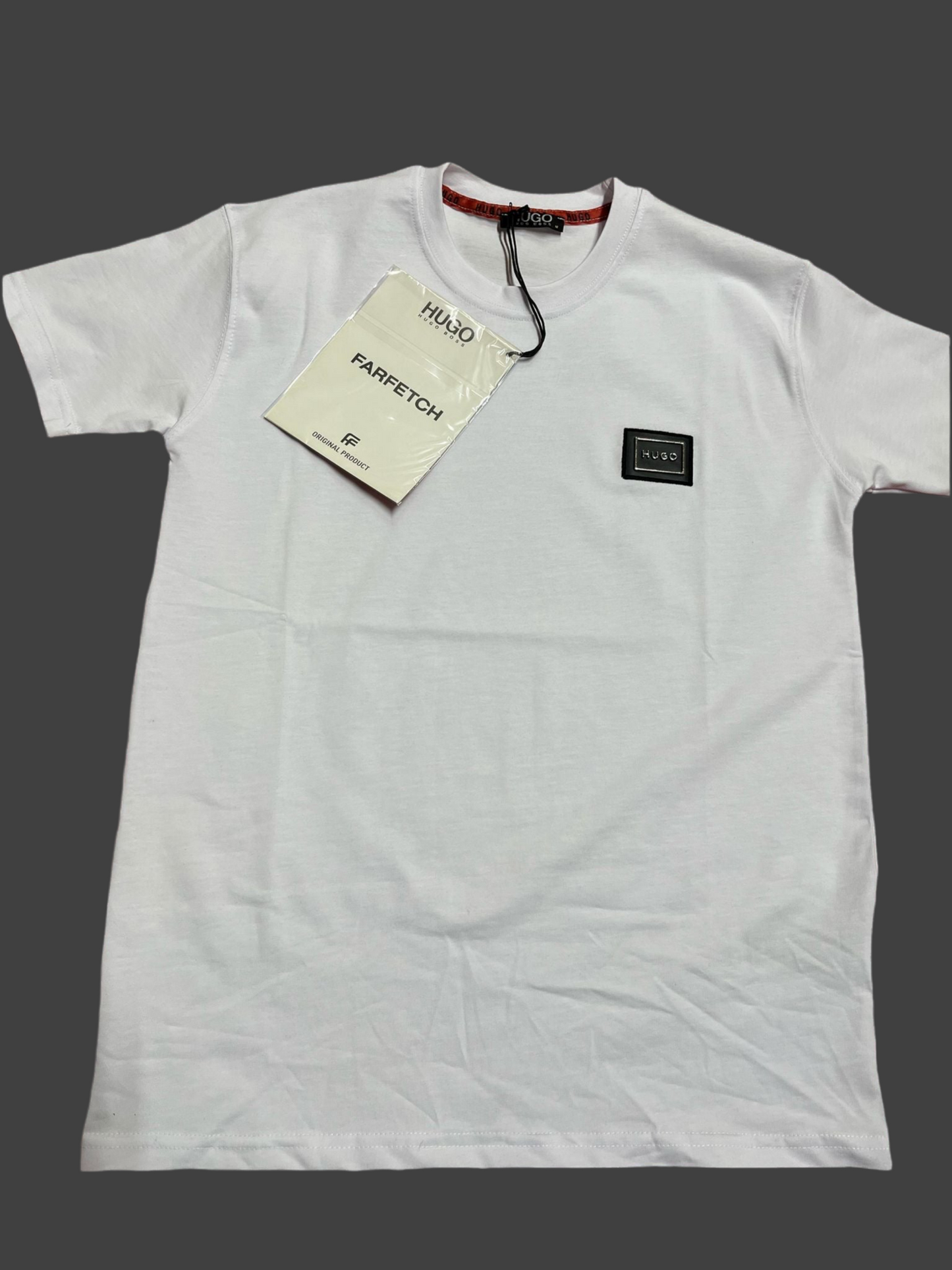 Tricou Farfetch Hgo Alb