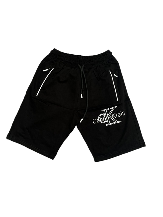 Pantalon Barbat Sc CK Negru/Alb