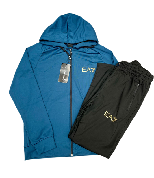 Trening Barbati EA Albastru/Gluga