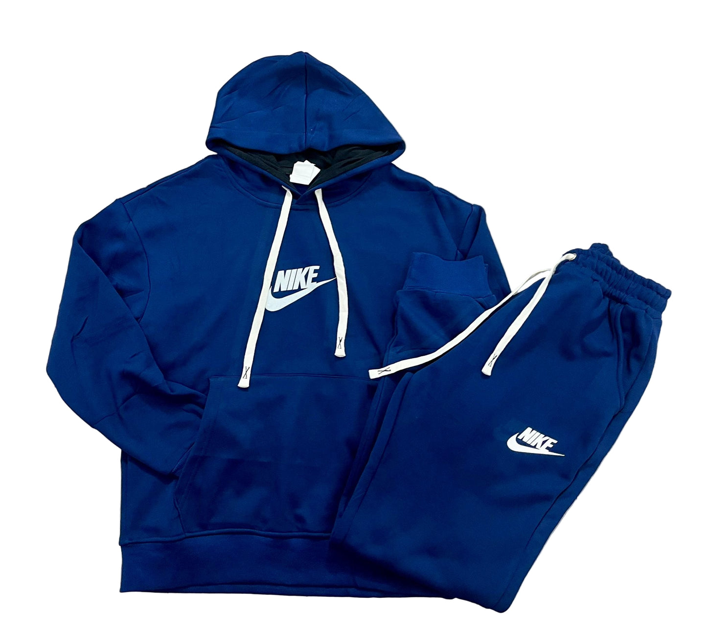 Trening Barbati Nk Albastru Cu Gluga